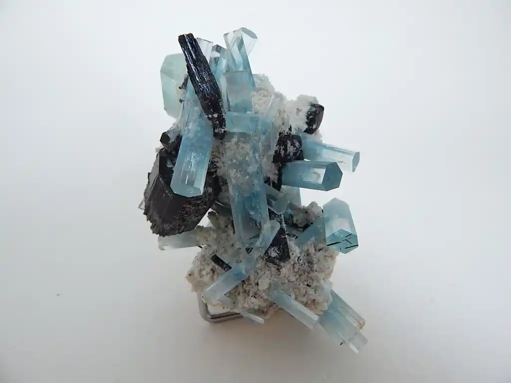Aquamarin-Kristalle vom Erongo, Namibia